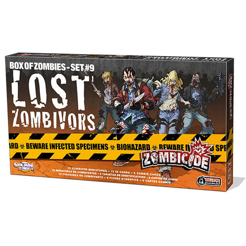 Zombicide 2nd Edition: Box of Zombies Set 7 Lost Zombivors | Grognard Games