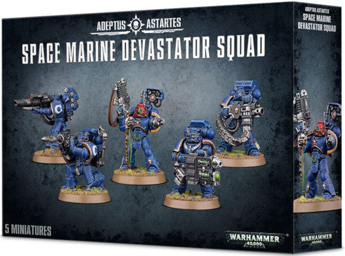 Adeptus Astartes Space Marine Devastator Squad | Grognard Games