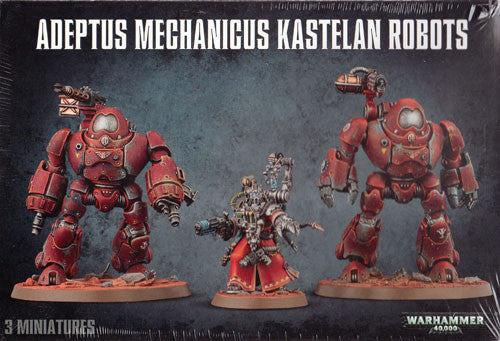 Adeptus Mechanicus Kastelan Robots | Grognard Games