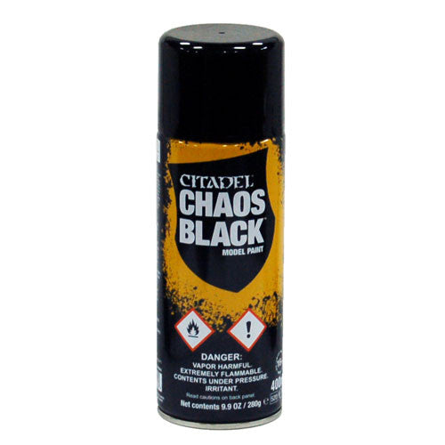 Citadel Chaos Black Spray | Grognard Games