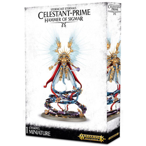 Stormcast Eternals Celestant Prime Hammer Of Sigmar (web) | Grognard Games