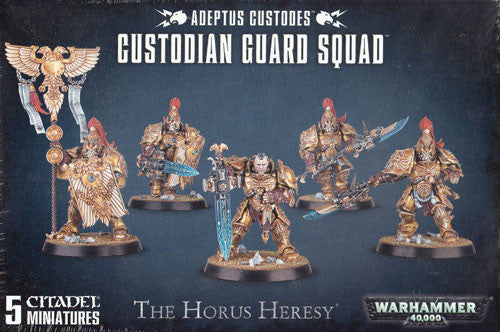 Adeptus Custodes Custodian Guard Squad | Grognard Games