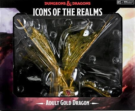 Wizkids 96116 Adult Gold Dragon | Grognard Games