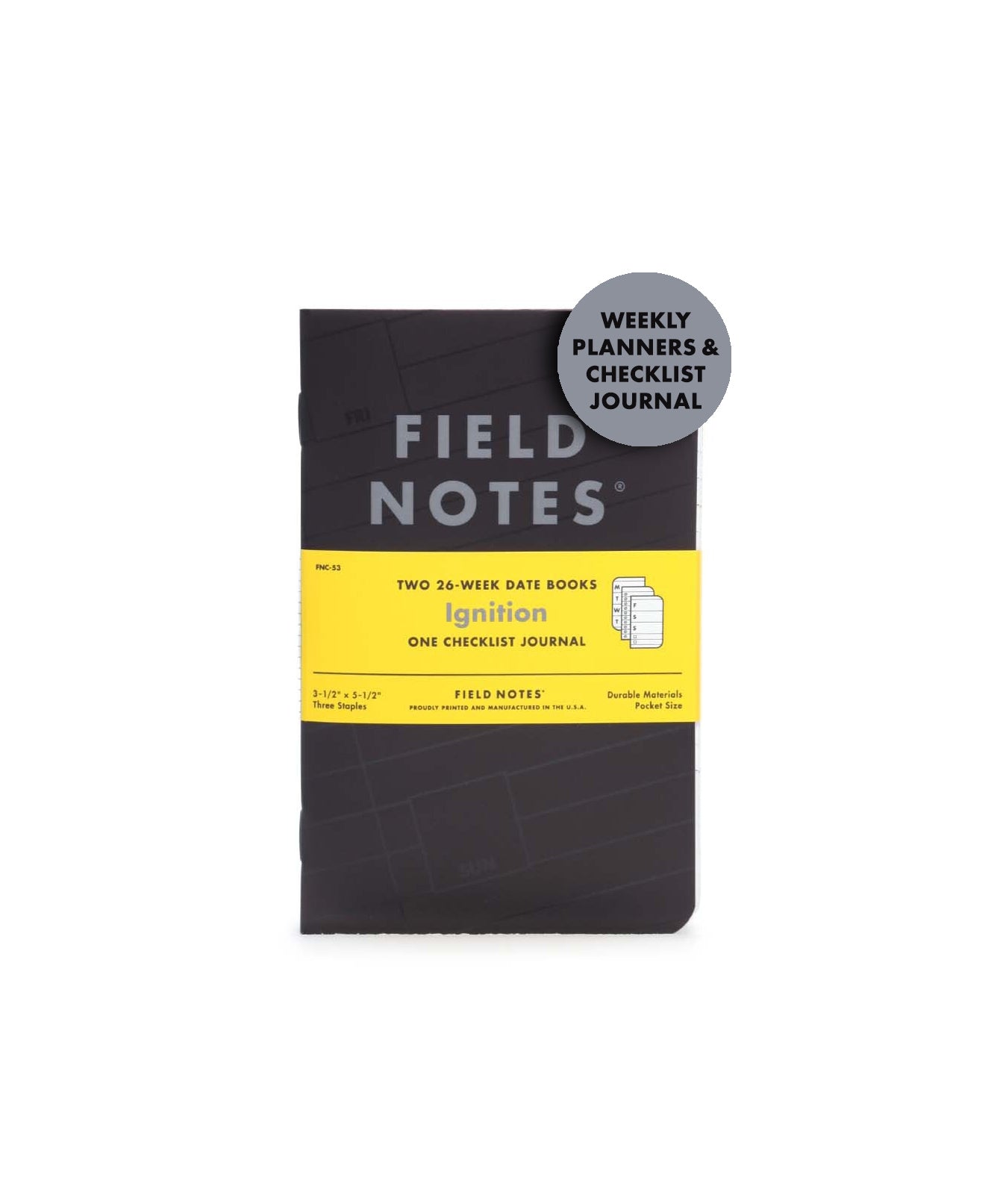 Field Notes IGNITION TWO PLANNERS, ONE CHECKLIST | Grognard Games