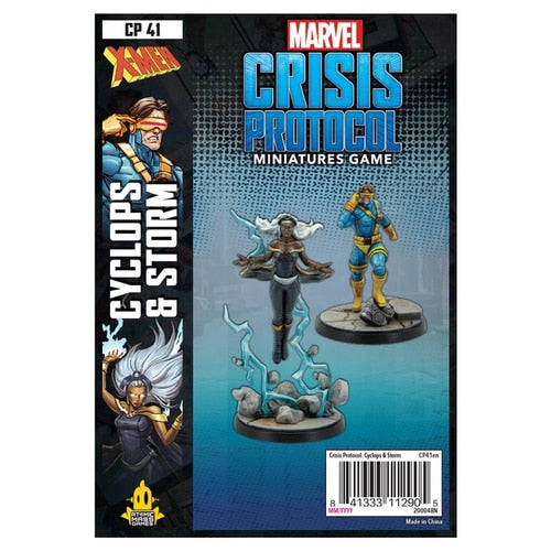 CP 41 Marvel Crisis Protocol: Cyclops & Storm | Grognard Games