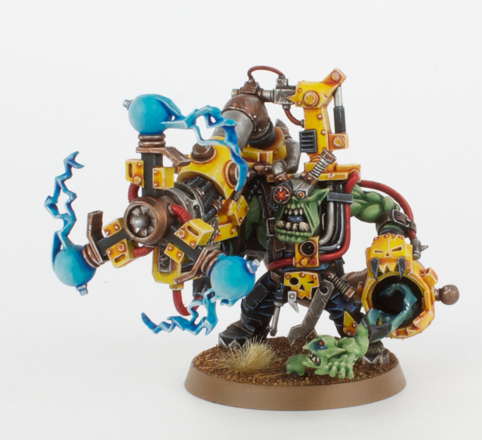 Orks Big Mek With Shokk Attack Gun (Web) | Grognard Games