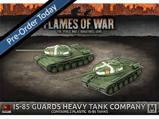 Flames of War WW2: Soviet - IS -85 Heavy Tank Company | Grognard Games
