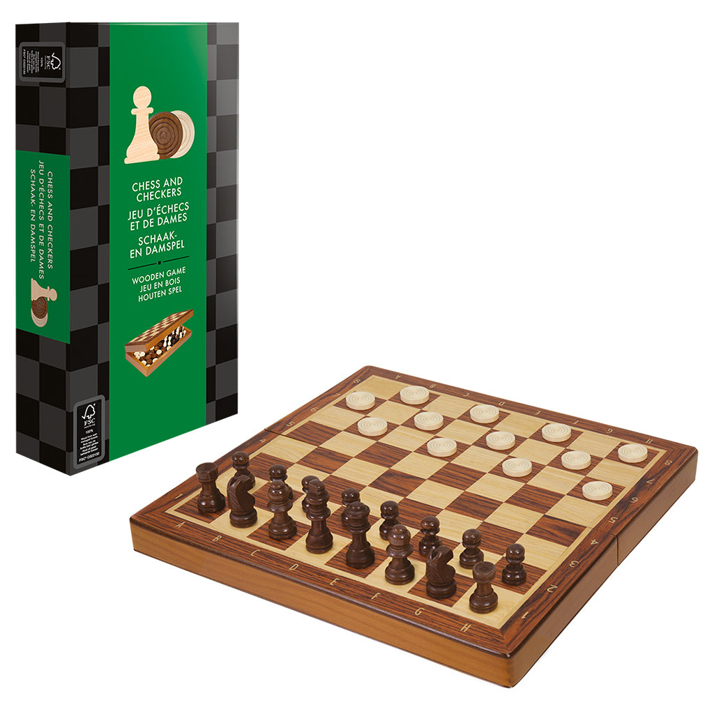 Chess and Checkers - Folding Edition | Grognard Games