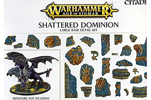 Shattered Dominion Large Base Detail Kit | Grognard Games