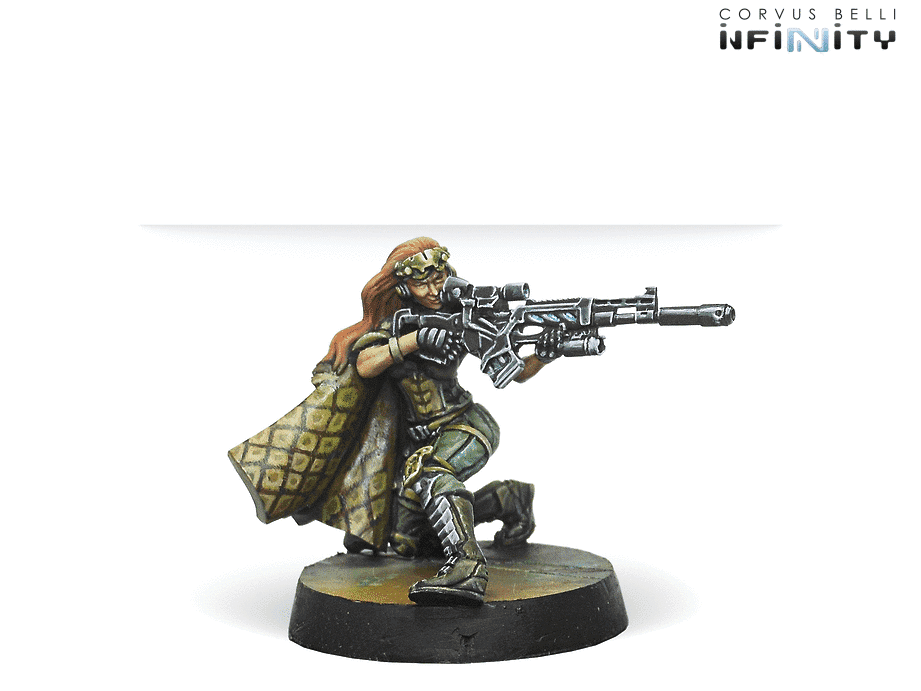Major Lunah, Ex-Aristeia! Sniper (Viral Sniper Rifle) | Grognard Games