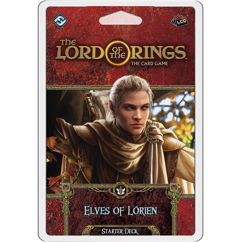 LORD OF THE RINGS LCG: ELVES OF LORIEN STARTER DECK | Grognard Games