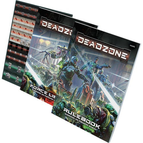 Deadzone 3E: Rulebooks & Counter Sheet Pack | Grognard Games