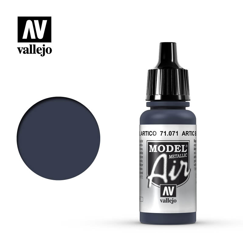 71.071 Vallejo Model Air Arctic Blue (Metallic) | Grognard Games