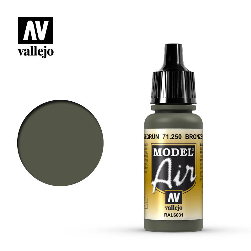 71.250 Vallejo Model Air Bronze Green | Grognard Games