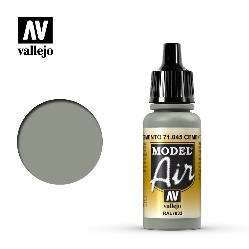 71.045 Vallejo Model Air Cement Grey | Grognard Games