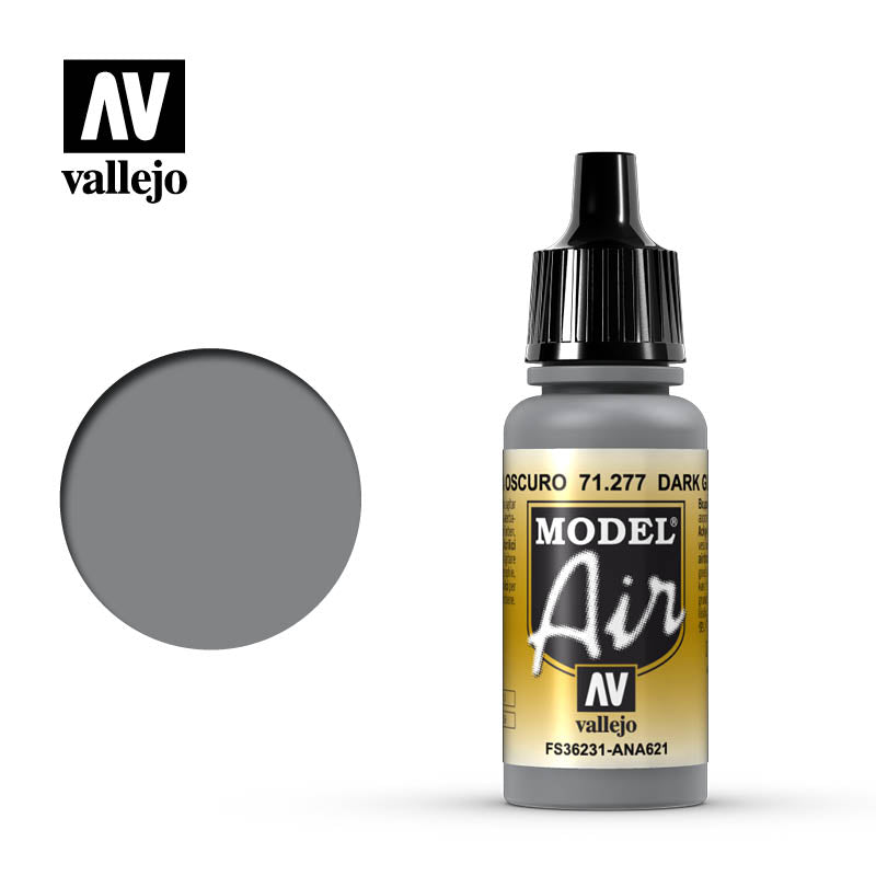 71.277 Vallejo Model Air Dark Gull Gray | Grognard Games