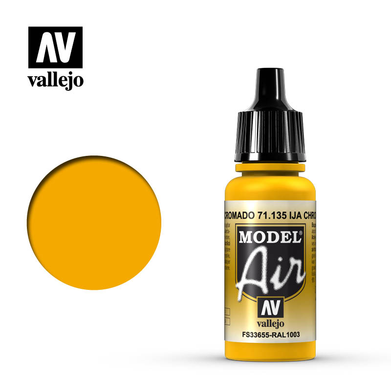 71.135 Vallejo Model Air IJA Chrome Yellow | Grognard Games