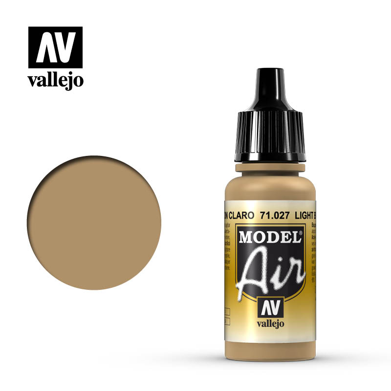 71.027 Vallejo Model Air Light Brown | Grognard Games