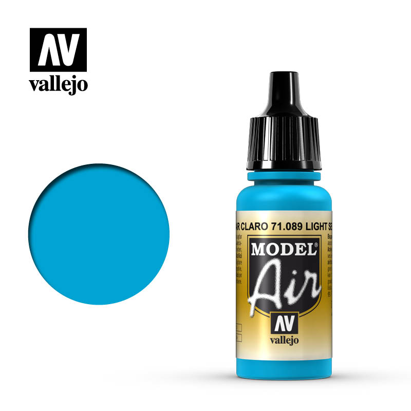 71.089 Vallejo Model Air Light Sea Blue | Grognard Games