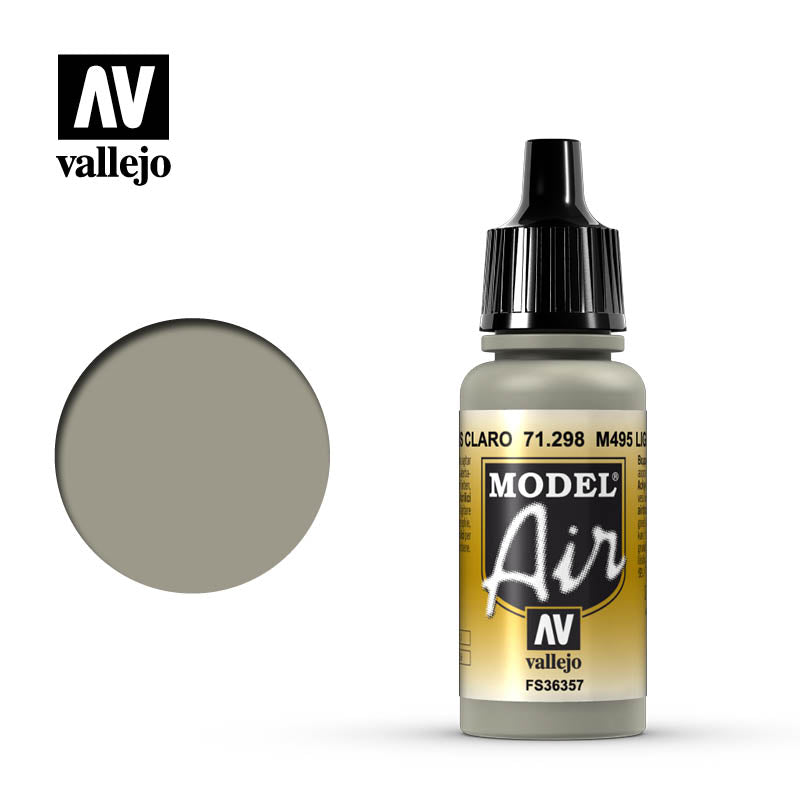 71.298 Vallejo Model Air M495 Light Gray | Grognard Games