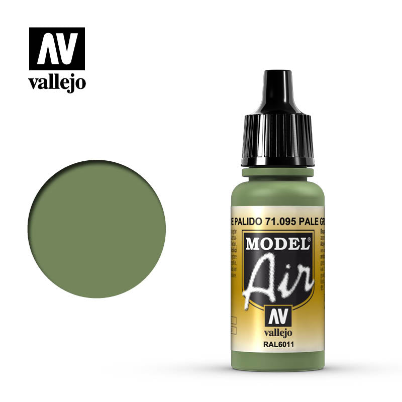 71.095 Vallejo Model Air Pale Green | Grognard Games