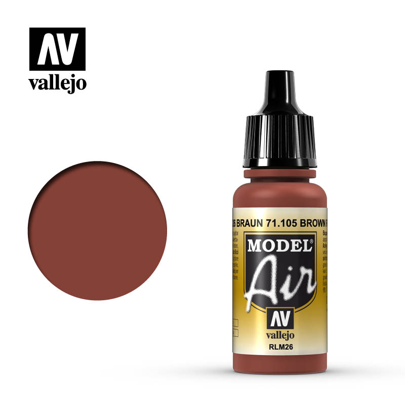 71.105 Vallejo Model Air Brown RLM26 | Grognard Games