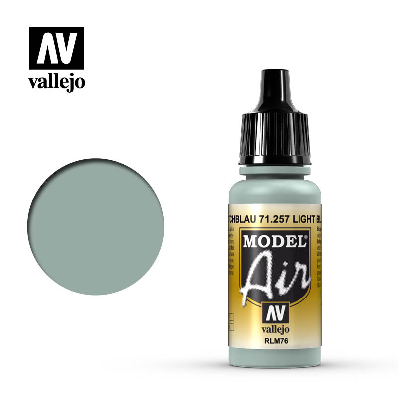 71.257 Vallejo Model Air Light Blue RLM76 | Grognard Games