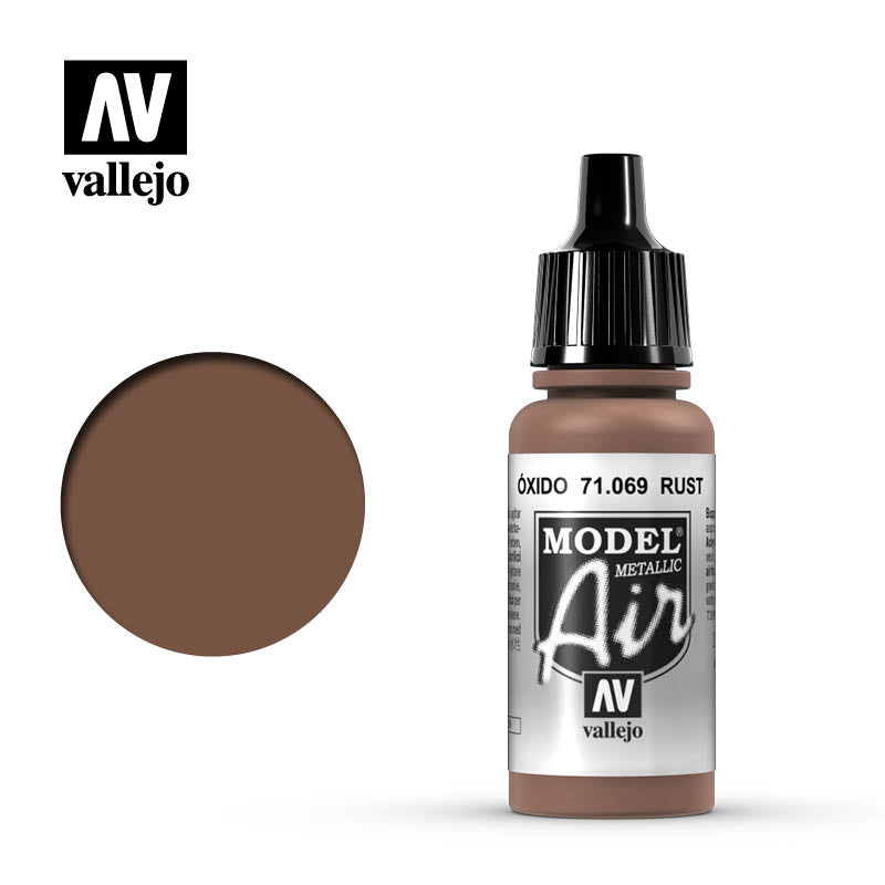 71.069 Vallejo Model Air Rust (Metallic) | Grognard Games