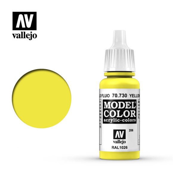70.730 Yellow Fluoresc. Model Color | Grognard Games
