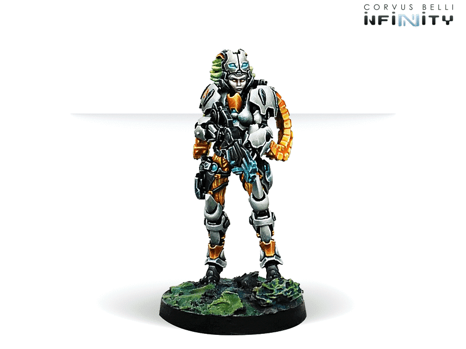 Neema Saatar, Ectros Regiment Officer (Spitfire) | Grognard Games