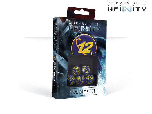 Infinity Dice Set - O-12 | Grognard Games
