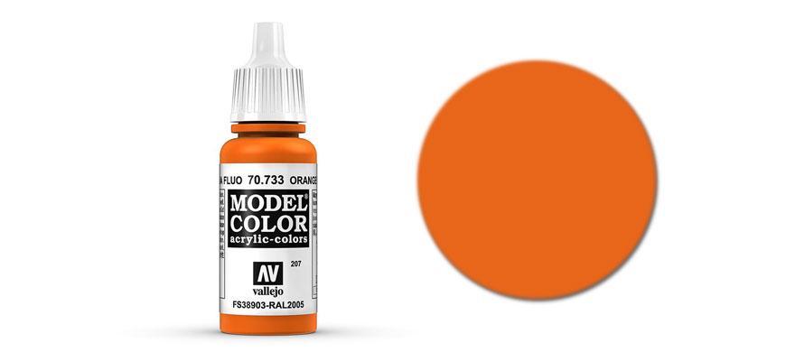 70.733 Orange Fluoresc. Model Color | Grognard Games