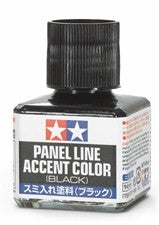 Tamiya Panel Line Accent Color (Black) | Grognard Games