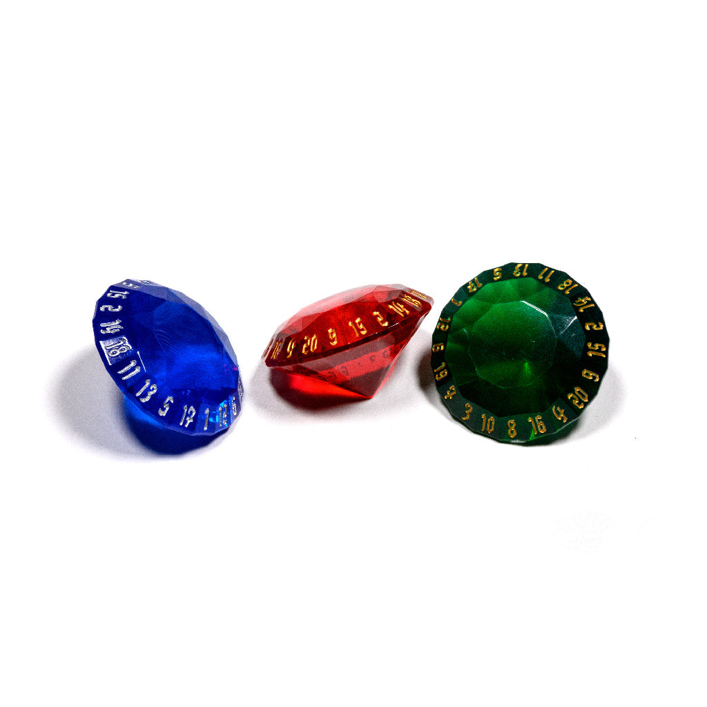 POLYHERO ROGUE 3D20 GEMS | Grognard Games