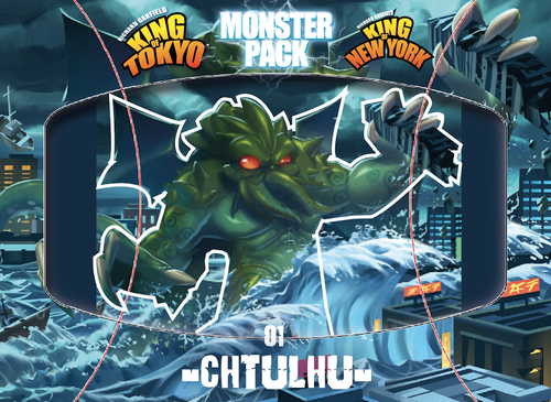 King of Tokyo Monster Pack 01 Cthulu | Grognard Games