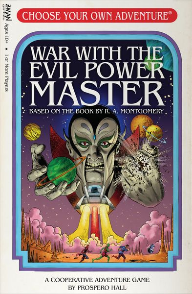 Choose Your Own Adventure: War with the Evil Power Master | Grognard Games