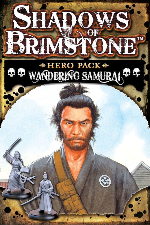 Shadows of Brimstone: Wandering Samurai Hero Pack | Grognard Games