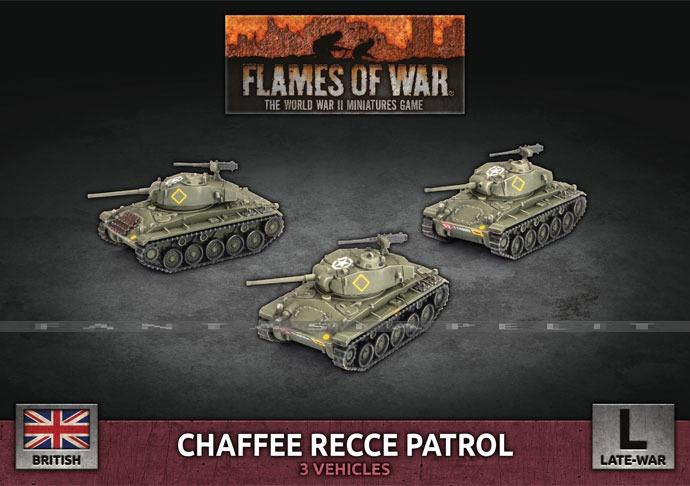 Flames of War - Chaffee Recce Patrol | Grognard Games
