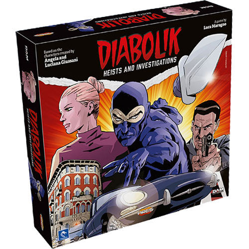 Diabolik Heists and Investigations | Grognard Games
