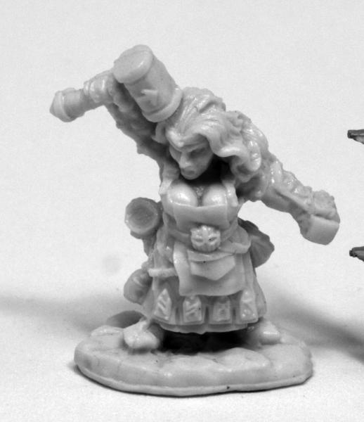 Bones 77413 Margara Female Dwarf Cleric | Grognard Games