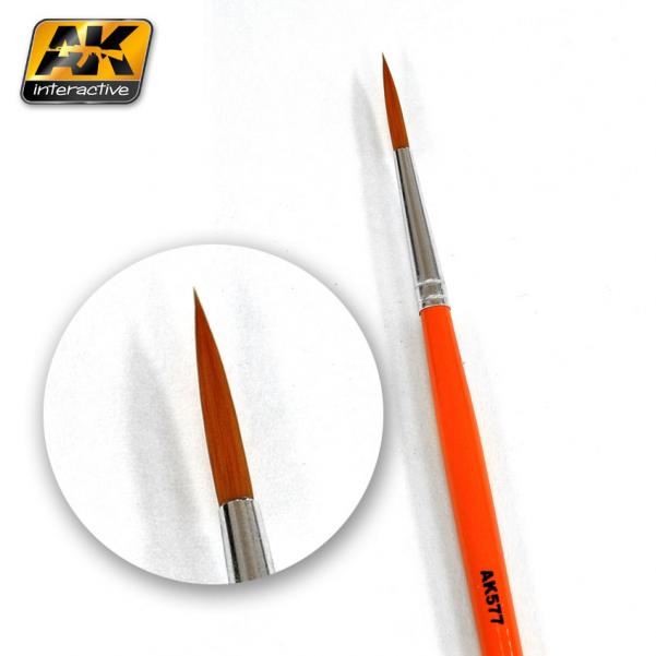 AK interactive Weathering Brush Fine Long | Grognard Games