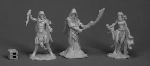 Bones 77517 Cultists (3) | Grognard Games