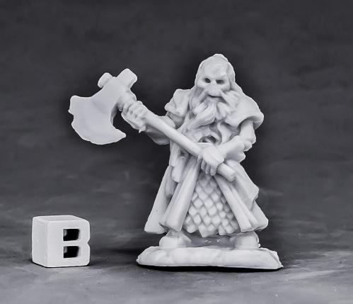 Bones 77561 Undead Dwarf Fighter | Grognard Games