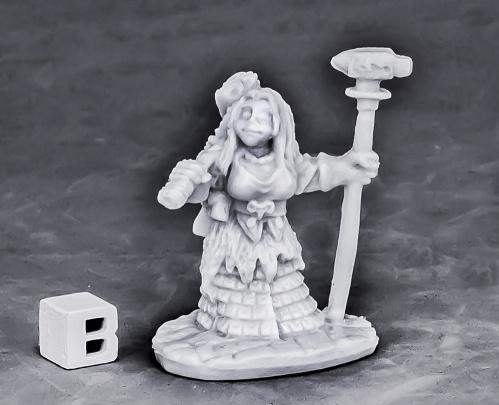 Bones 77571 Dwarf Forge Priestess | Grognard Games