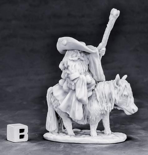 Bones 77575 Dwarf Battle Mage & Pony | Grognard Games