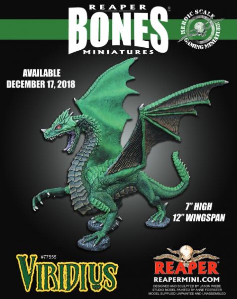 Bones 77555 Viridius | Grognard Games