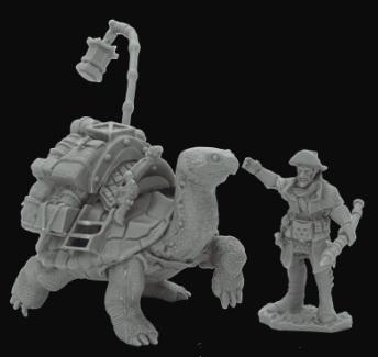 Bones 44053 Dreadmare Tortoise and Drayman | Grognard Games