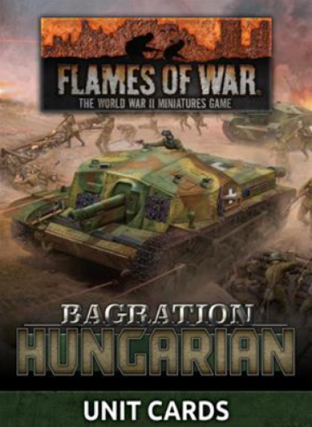 Flames of War Bagration Hungarian Unit Cards | Grognard Games
