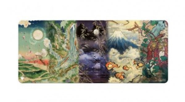 Ultra Pro 6 foot Tablemat: Neon Dynasty | Grognard Games
