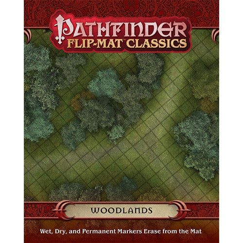Pathfinder Mat Woodlands | Grognard Games